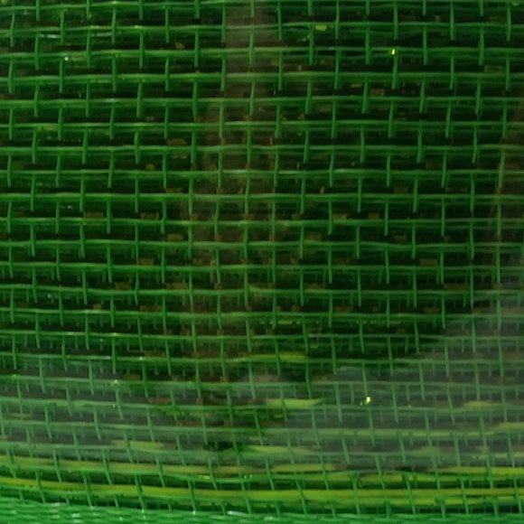 2 Rolls Deco Mesh Ribbon Green 2 1/2" 25 Yards - Picture 2 of 5